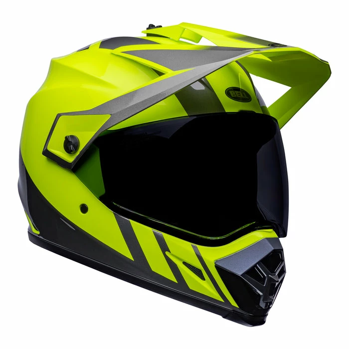 New 🔔 Bell MX 2022 MX-9 Adventure Mips Full Face Helmet Yellow/Grey 🎁