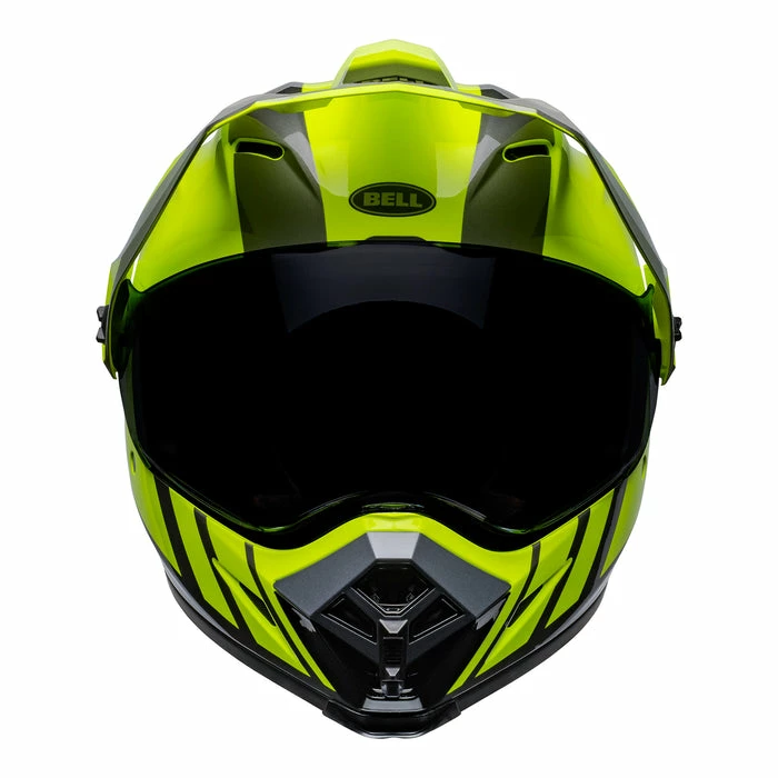 New 🔔 Bell MX 2022 MX-9 Adventure Mips Full Face Helmet Yellow/Grey 🎁 - Image 2
