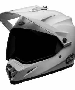 Buy 🧨 Bell MX 2022 MX-9 Adventure Mips Full Face Helmet White 😀 -Shark shop bell mx 9 adventure mips dirt helmet gloss white front left 61493.1628072742 700x700