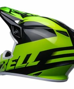 Cheapest 🎁 Bell MX 2022 MX-9 Mips Disrupt Full Face Helmet Black/Green ❤️ -Shark shop bell mx 9 mips dirt helmet disrupt gloss black green back left 43526.1628072935 700x700
