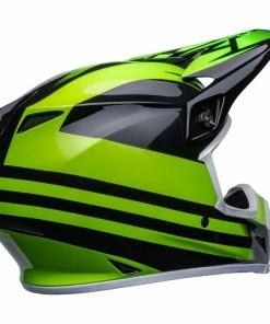 Cheapest 🎁 Bell MX 2022 MX-9 Mips Disrupt Full Face Helmet Black/Green ❤️ -Shark shop bell mx 9 mips dirt helmet disrupt gloss black green back right 28382.1628072936 700x700