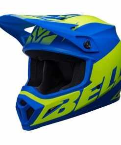 Cheap π Bell MX 2022 MX-9 Mips Disrupt Full Face Helmet Blue/Yellow π 8 Cheap π Bell MX 2022 MX-9 Mips Disrupt Full Face Helmet Blue/Yellow π -Shark shop bell mx 9 mips dirt helmet disrupt matte classic blue hi viz yellow front left 53715.1628074766 700x700