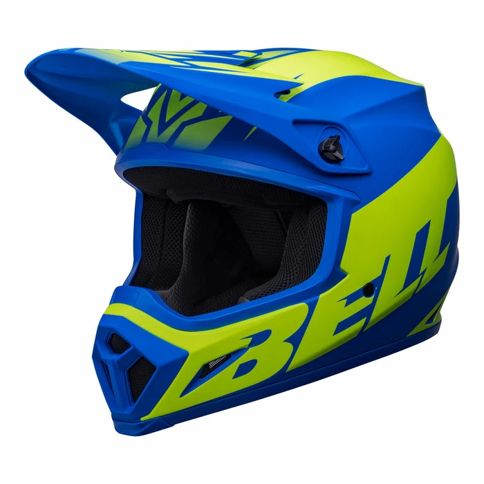 Cheap π Bell MX 2022 MX-9 Mips Disrupt Full Face Helmet Blue/Yellow π 3 Cheap π Bell MX 2022 MX-9 Mips Disrupt Full Face Helmet Blue/Yellow π - Image 3