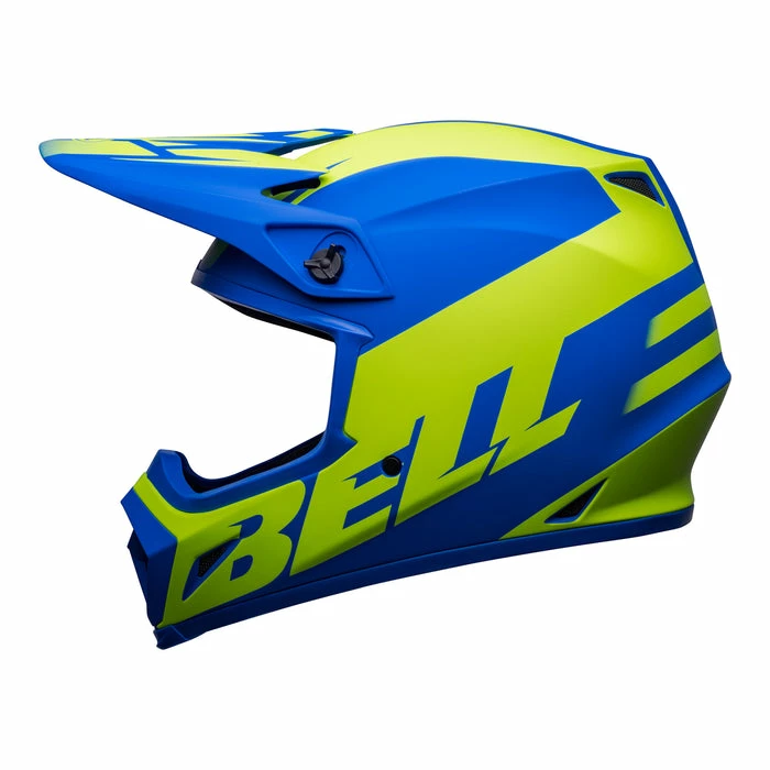 Cheap π Bell MX 2022 MX-9 Mips Disrupt Full Face Helmet Blue/Yellow π 4 Cheap π Bell MX 2022 MX-9 Mips Disrupt Full Face Helmet Blue/Yellow π - Image 4