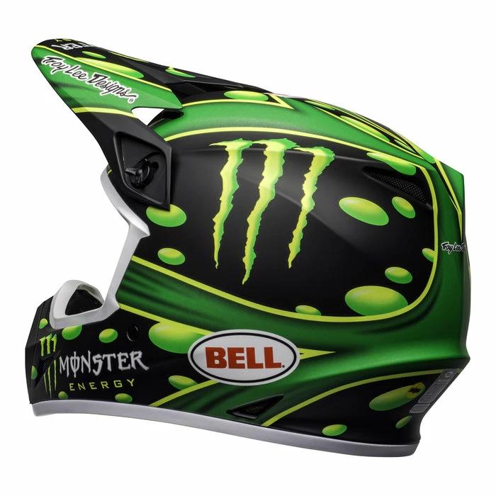 Wholesale ❤️ Bell MX 2022 MX-9 MIPS Mcgrath Showtime Full Face Helmet Black/Green 😍 6 Wholesale ❤️ Bell MX 2022 MX-9 MIPS Mcgrath Showtime Full Face Helmet Black/Green 😍 - Image 6
