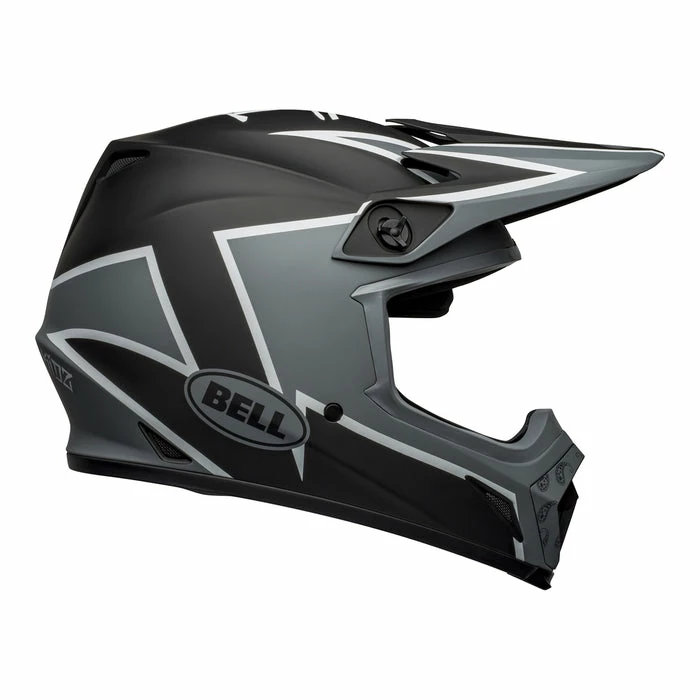 Best Pirce ⌛ Bell MX 2022 MX-9 Mips Twitch Replica Full Face Helmet Black/Grey/White 🌟 - Image 5