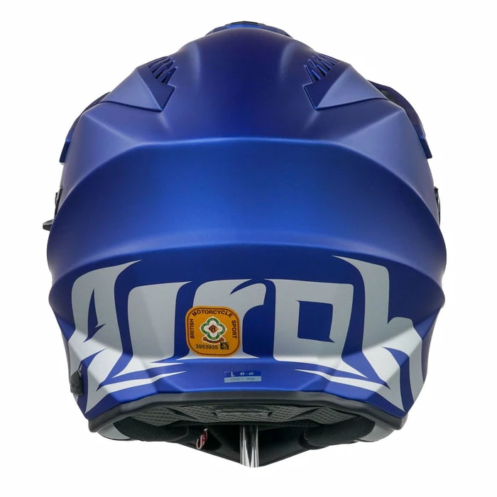 Best Pirce 🤩 Airoh Commander Full Face Adventure Helmet Matt Blue 👍 - Image 5