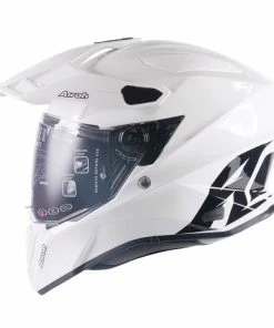Cheap π Airoh Commander Full Face Adventure Helmet Gloss White π₯°