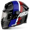 Best deal 🎉 Airoh GP 500 Scrape Full Face Helmet Gloss Black / Blue / Red ⌛