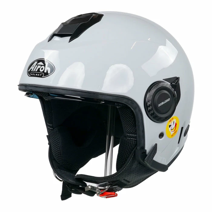 New ๐ฅฐ Airoh Helios Jet Open Face Helmet Concrete Grey ๐ - Image 3