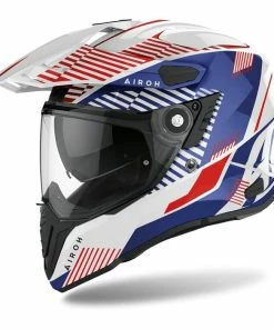 Best Pirce π Airoh Commander Boost Full Face Adventure Helmet White / Blue π