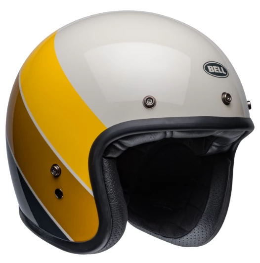 New 🔥 Bell Cruiser 2022 Custom 500 RIF Open Face Helmet Sand/Yellow 🎉