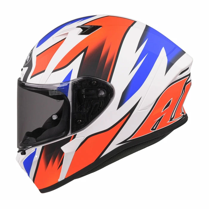 Coupon ❤️ Airoh Valor Zanetti Replica Full Face Helmet White / Red / Blue 😍 - Image 3