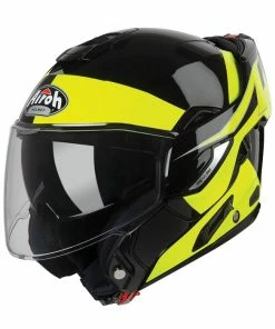 Budget ✨ Airoh Rev19 Fusion Flip Up Helmet Black / Yellow ❤️