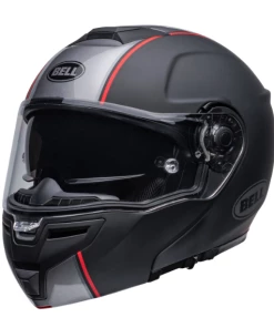Brand new ❤️ Bell Street 2022.2 SRT Modular Hartluck Jamo Flip Up Helmet Black/Red 🔥