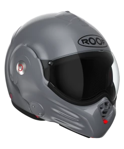 Promo ⭐ Roof Desmo Flip Up Helmet Dark Silver 🛒