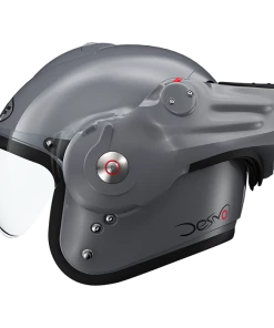 Promo ⭐ Roof Desmo Flip Up Helmet Dark Silver 🛒 -Shark shop ro32 desmo dark silver 6 700x700