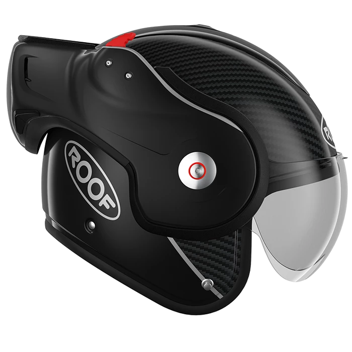 Brand new โค๏ธ Roof Boxxer Carbon Flip Up Helmet Black ๐ - Image 4