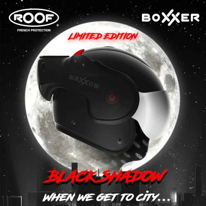 Discount โญ Roof Boxxer Flip Up Helmet Black Shadow ๐ - Image 5