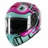 New 🥰 MT Targo Frog B28 Full Face Helmet Gloss Pink 🎉