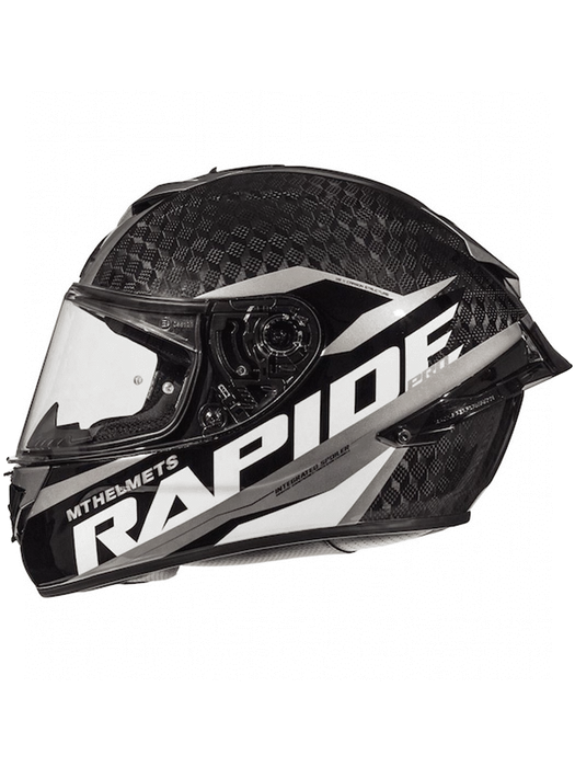 Discount 🥰 MT Rapide Pro Carbon Full Face Helmet Carbon/Grey 👍 3 Discount 🥰 MT Rapide Pro Carbon Full Face Helmet Carbon/Grey 👍 - Image 3