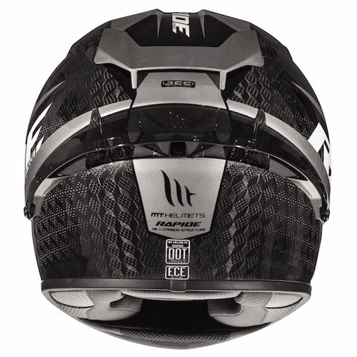 Discount 🥰 MT Rapide Pro Carbon Full Face Helmet Carbon/Grey 👍 4 Discount 🥰 MT Rapide Pro Carbon Full Face Helmet Carbon/Grey 👍 - Image 4