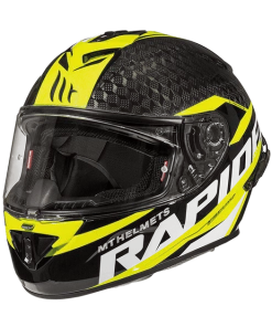 Best Pirce 🎉 MT Rapide Pro Carbon Full Face Helmet Carbon/Fluo Yellow 😀